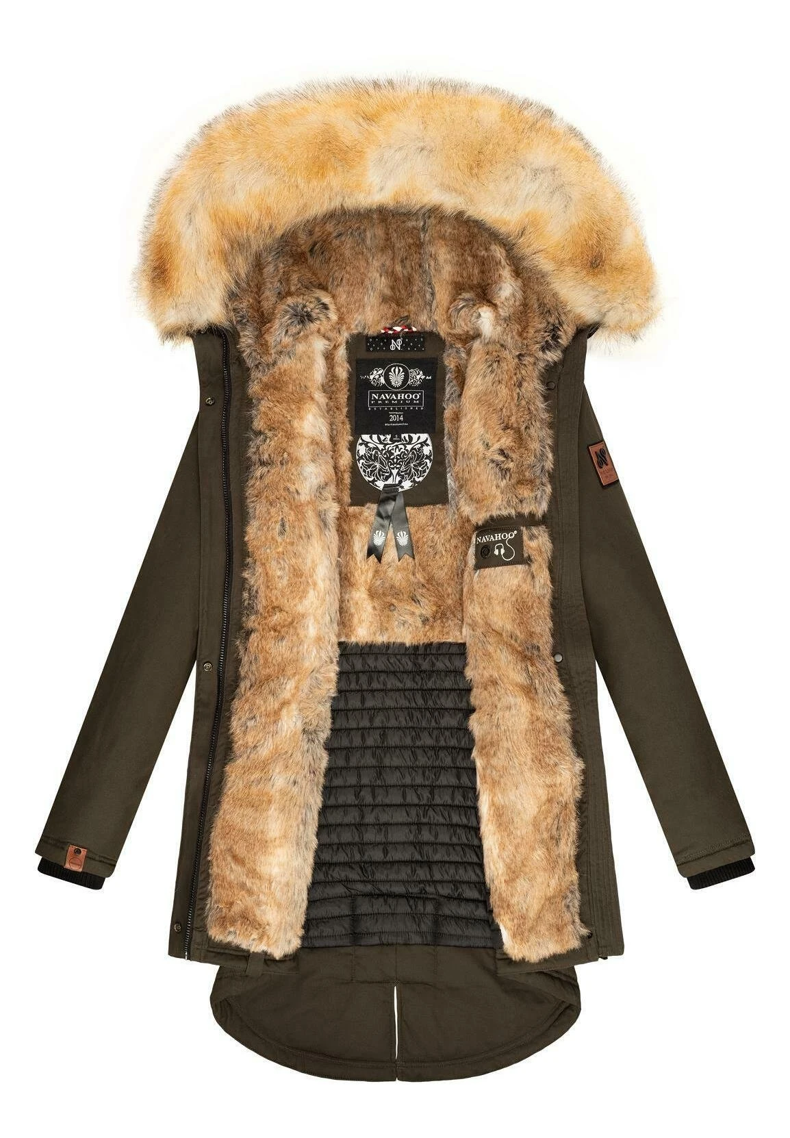 Navahoo Bombii - Abrigo De Invierno - Dark Grey 7 Navahoo Bombii - Abrigo De Invierno - Dark Grey - Imagen 5