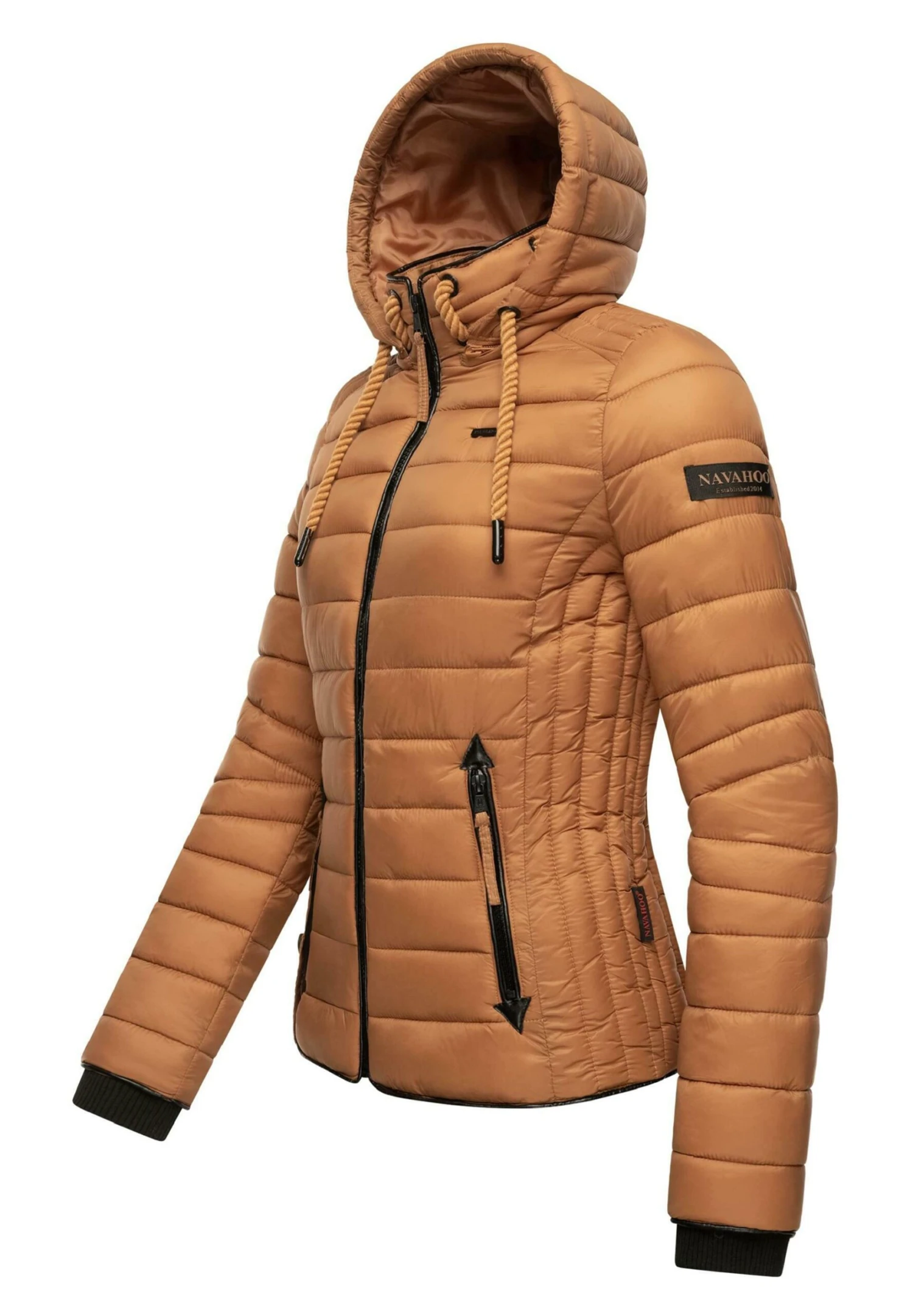 Navahoo Lulana - Chaqueta De Entretiempo - Caramel Brown 6 Navahoo Lulana - Chaqueta De Entretiempo - Caramel Brown - Imagen 4