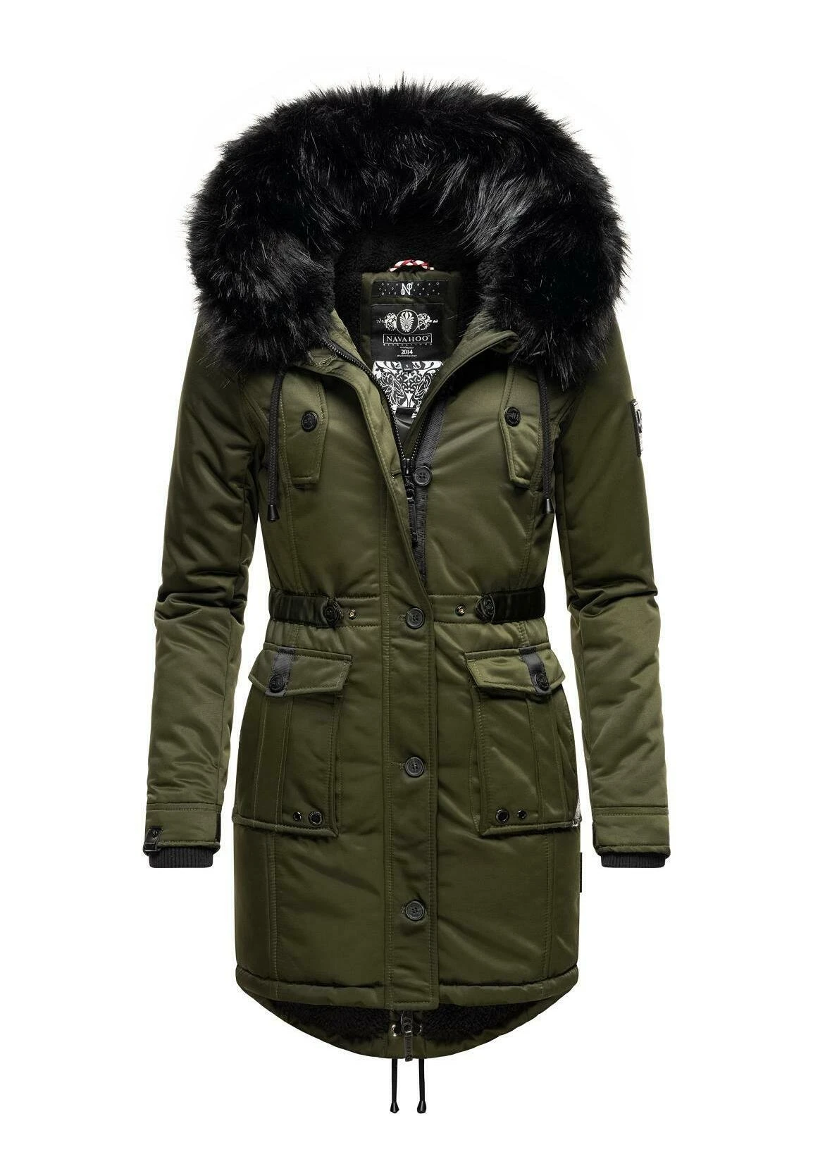 Navahoo Luluna - Abrigo De Invierno - Olive 3 Navahoo Luluna - Abrigo De Invierno - Olive