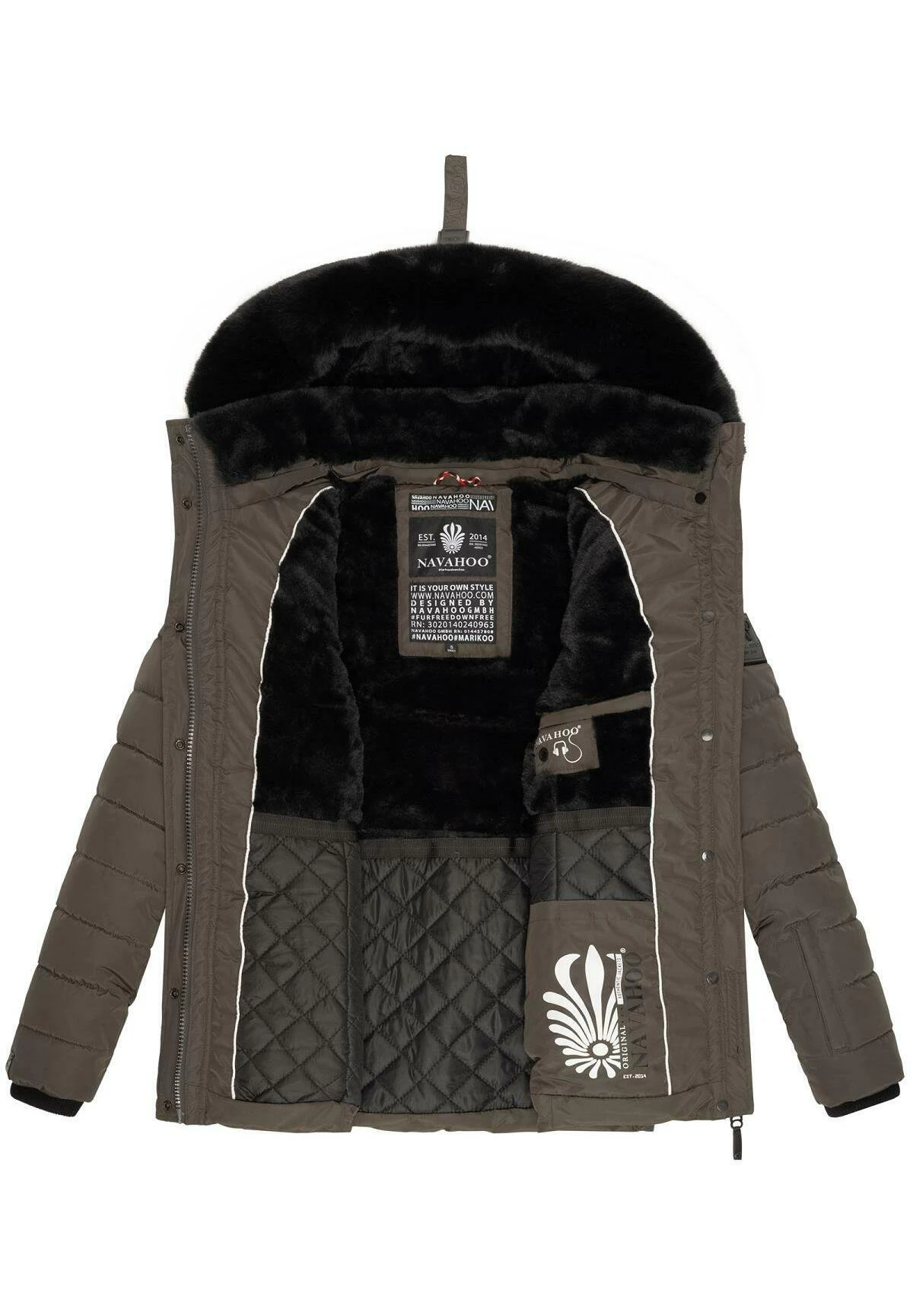 Navahoo Milianaa - Chaqueta De Invierno - Dark Grey 7 Navahoo Milianaa - Chaqueta De Invierno - Dark Grey - Imagen 5