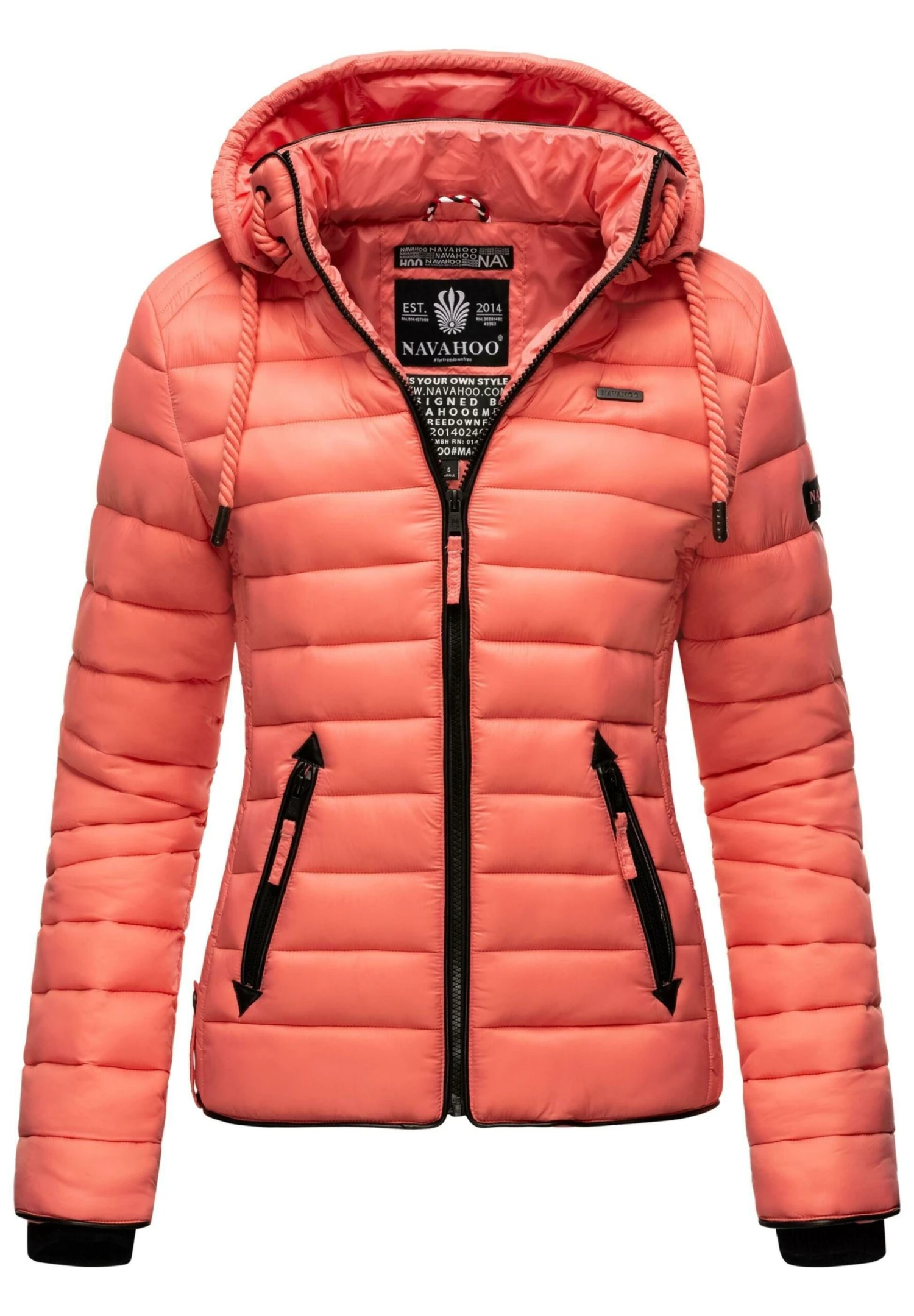 Navahoo Lulana - Chaqueta De Entretiempo - Rose Coral 7 Navahoo Lulana - Chaqueta De Entretiempo - Rose Coral - Imagen 5