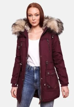 Navahoo Honigfee - Abrigo De Invierno - Dark Red Melange 14 Navahoo Honigfee - Abrigo De Invierno - Dark Red Melange -Ropa 16fd263c35824db9bb3198bbad937381