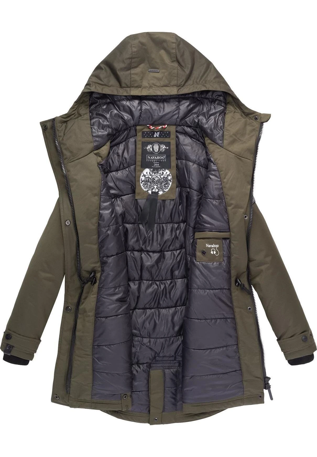 Navahoo Avrille Ii - Abrigo De Invierno - Green 7 Navahoo Avrille Ii - Abrigo De Invierno - Green - Imagen 5