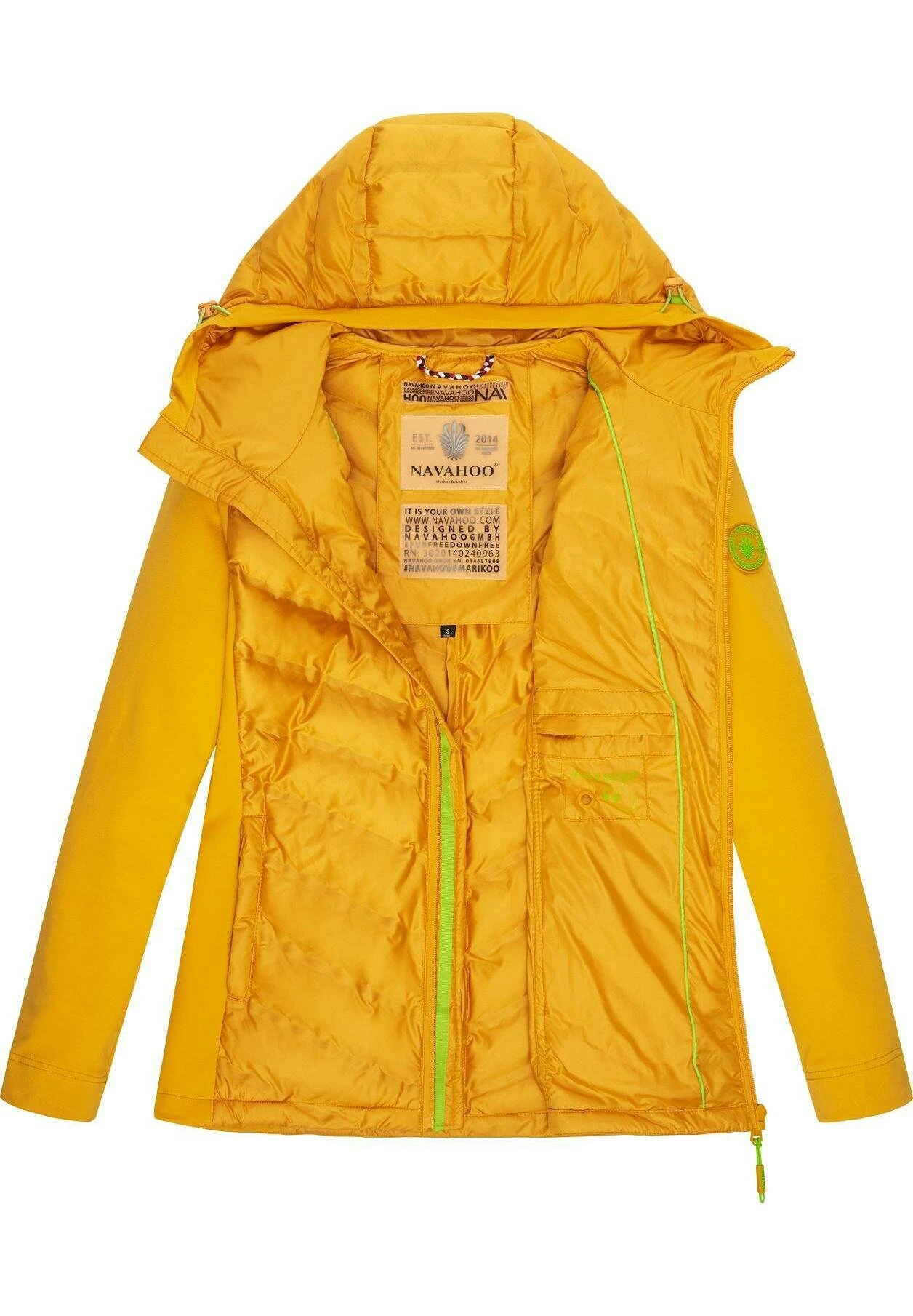 Navahoo Nimm Mich Mit - Chaqueta De Entretiempo - Dark Yellow 6 Navahoo Nimm Mich Mit - Chaqueta De Entretiempo - Dark Yellow - Imagen 4