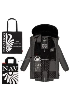 Navahoo Tiniis - Abrigo De Invierno - Dark Grey 9 Navahoo Tiniis - Abrigo De Invierno - Dark Grey -Ropa 1af9abe2a0fe44d3840fb60038bc6aad