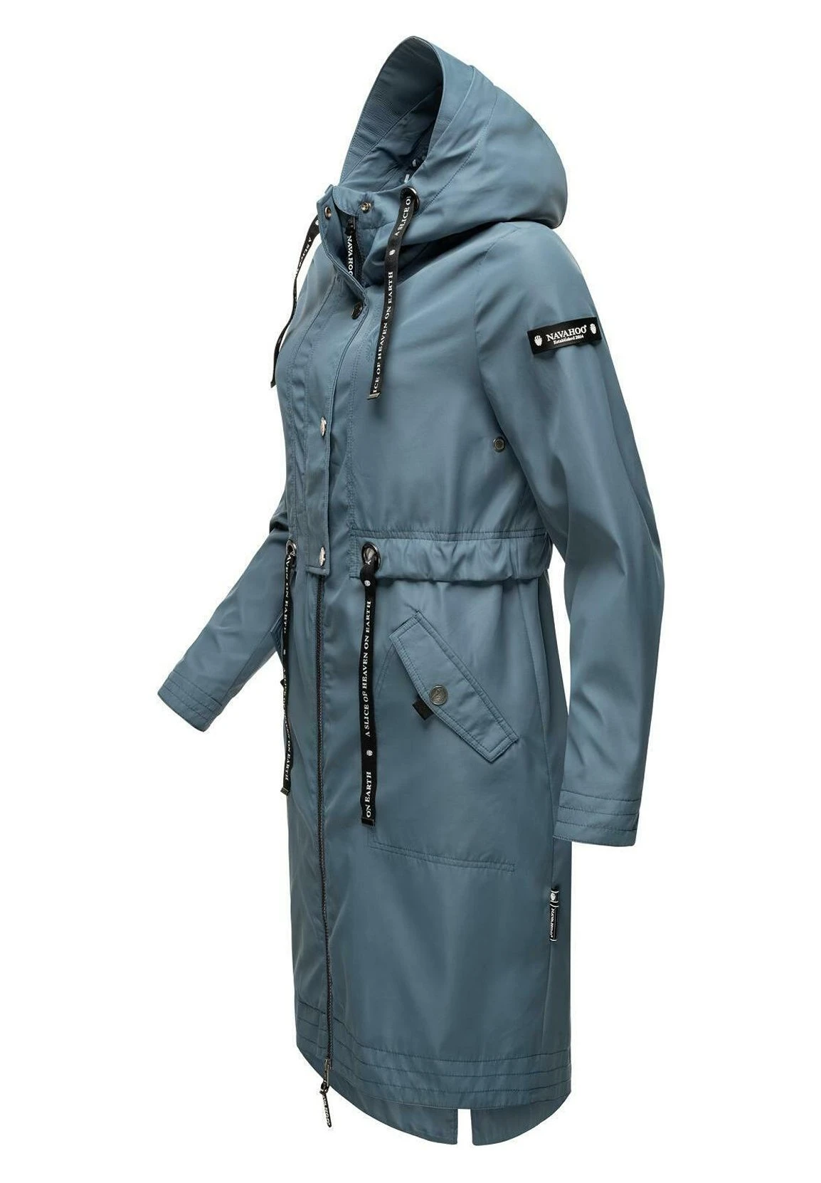 Navahoo Josinaa - Parka - Blue Melange 4 Navahoo Josinaa - Parka - Blue Melange - Imagen 2