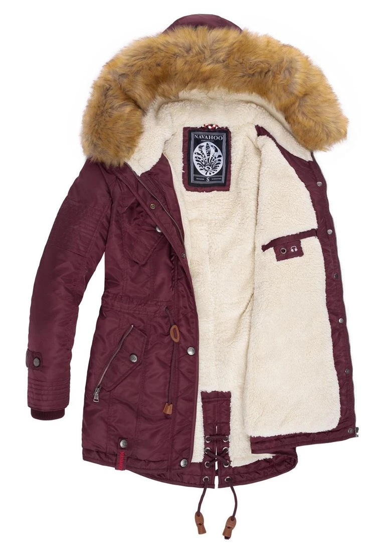 Navahoo La Viva - Abrigo De Invierno - Burgundy 7 Navahoo La Viva - Abrigo De Invierno - Burgundy - Imagen 5