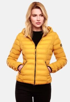 Navahoo Neevia - Chaqueta De Entretiempo - Dark Yellow