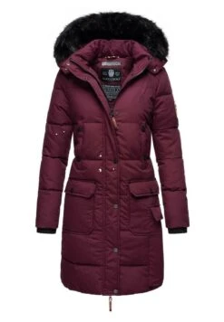 Navahoo Abrigo De Invierno - Dark Red Melange