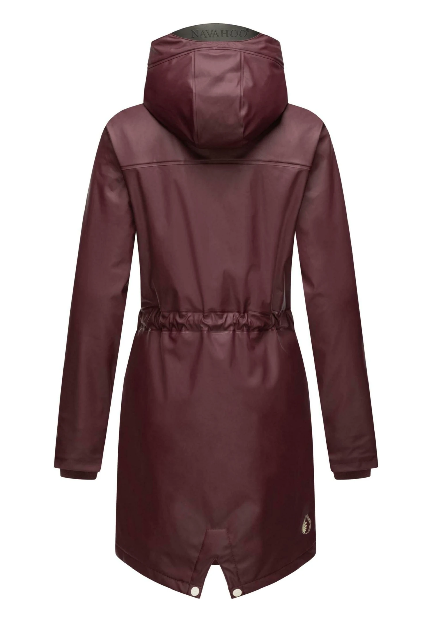 Navahoo Flower Of Ocean - Parka - Dark Red Melange 5 Navahoo Flower Of Ocean - Parka - Dark Red Melange - Imagen 3