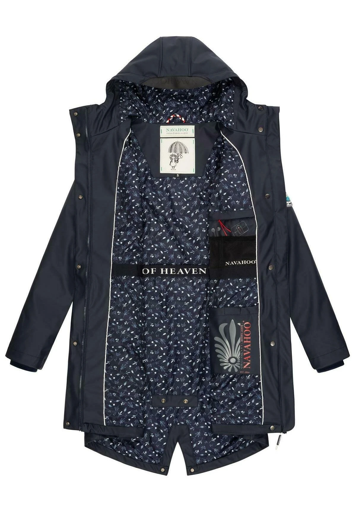 Navahoo Tropical Storm - Parka - Dark Blue 6 Navahoo Tropical Storm - Parka - Dark Blue - Imagen 4
