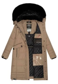 Navahoo Fahmiyaa - Abrigo De Invierno - Taupe Grey -Ropa 2caa1f162d93403f9cc87b0be7e33031