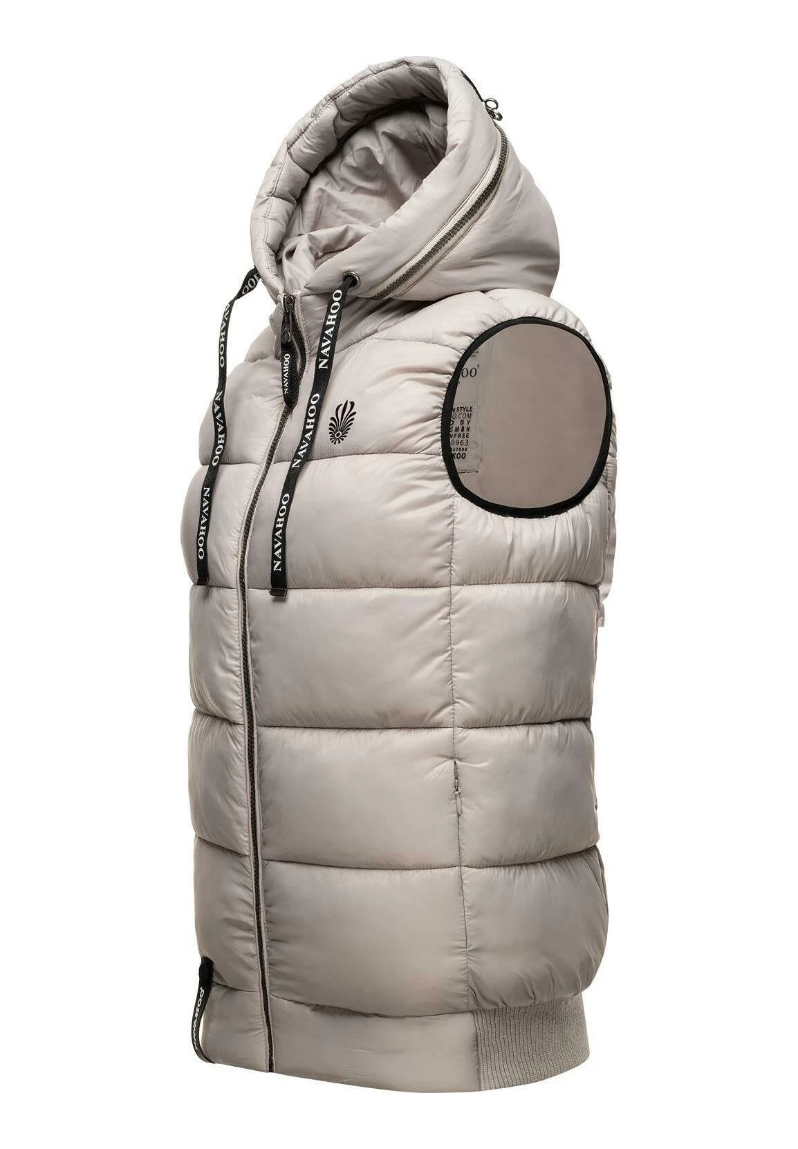 Navahoo Kassidy - Chaleco - Light Grey 5 Navahoo Kassidy - Chaleco - Light Grey - Imagen 3