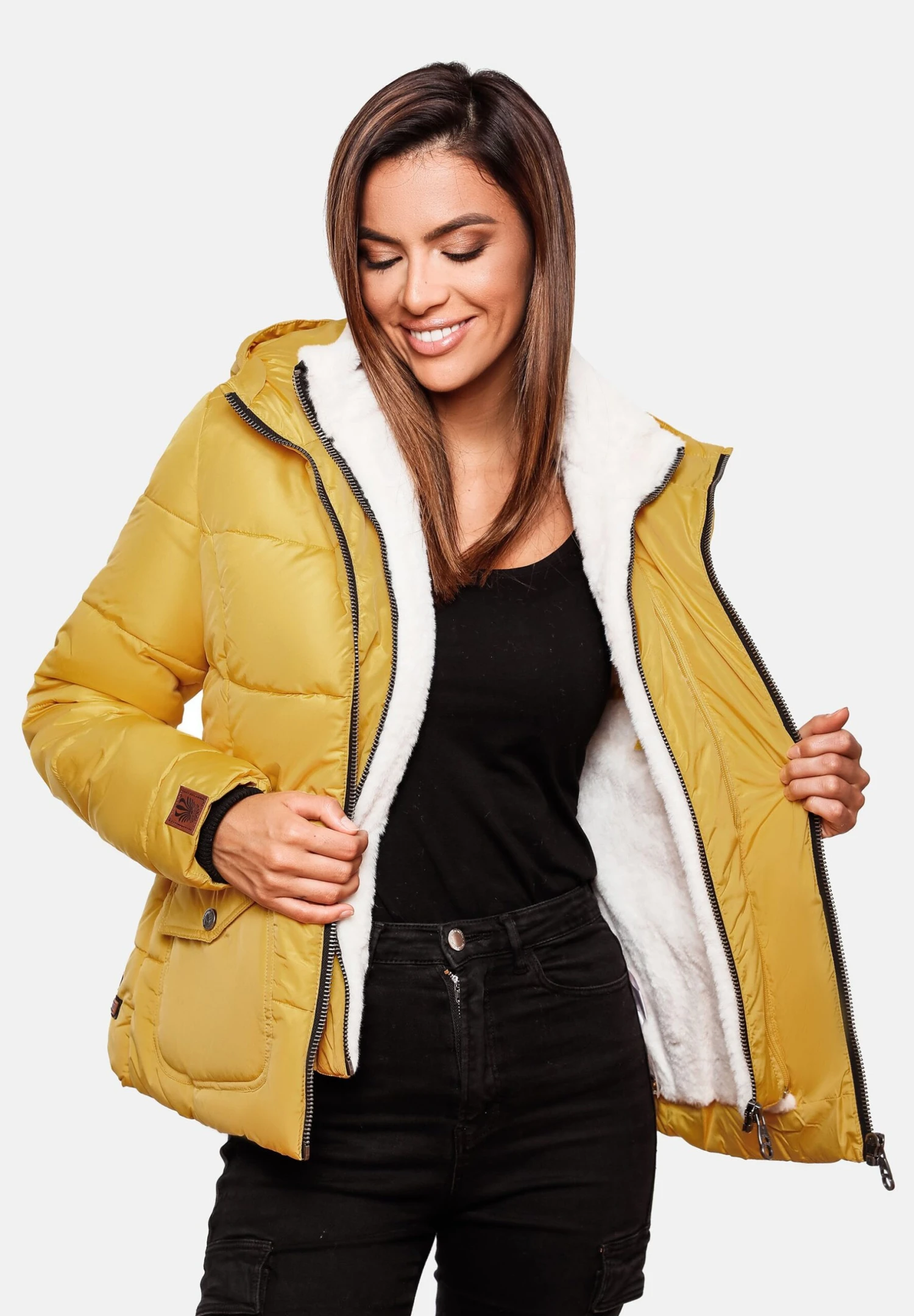 Navahoo Megan - Chaqueta De Invierno - Yellow 6 Navahoo Megan - Chaqueta De Invierno - Yellow - Imagen 4