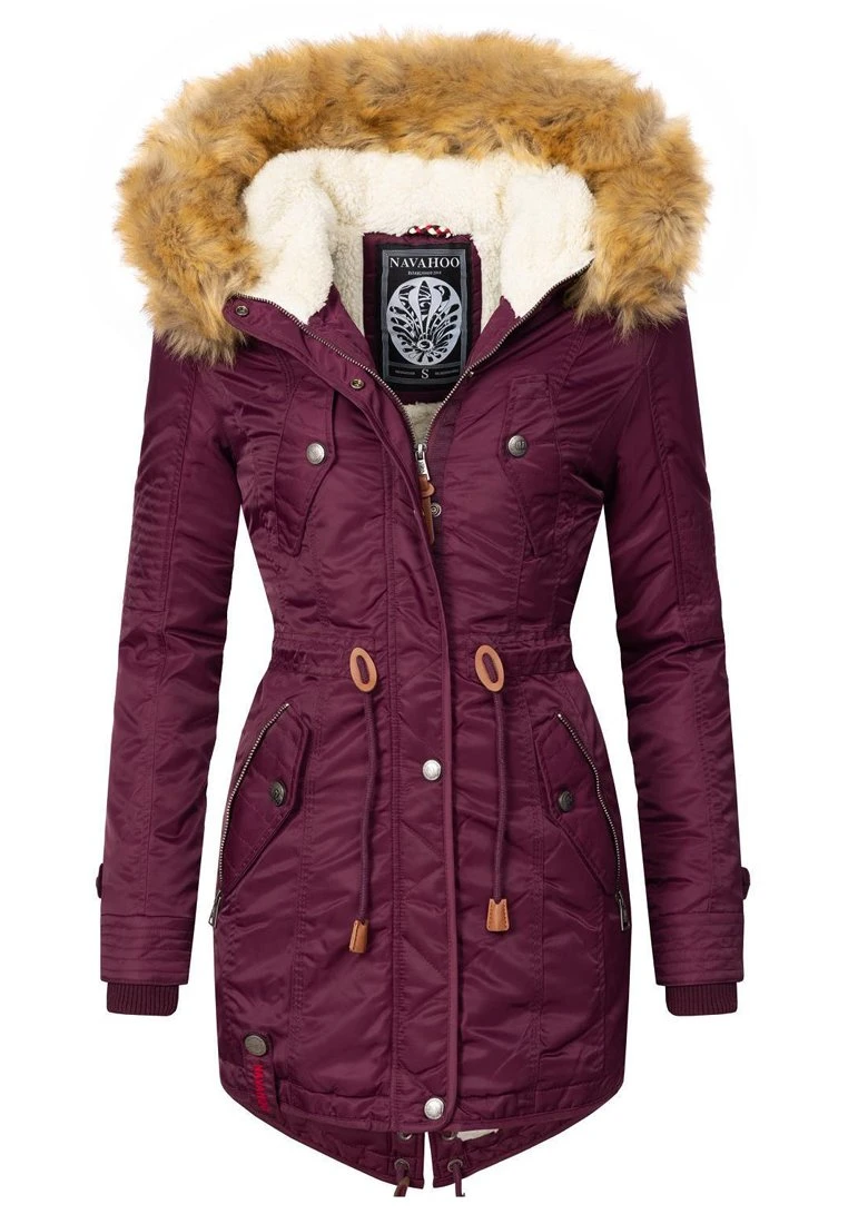 Navahoo La Viva - Abrigo De Invierno - Burgundy 3 Navahoo La Viva - Abrigo De Invierno - Burgundy