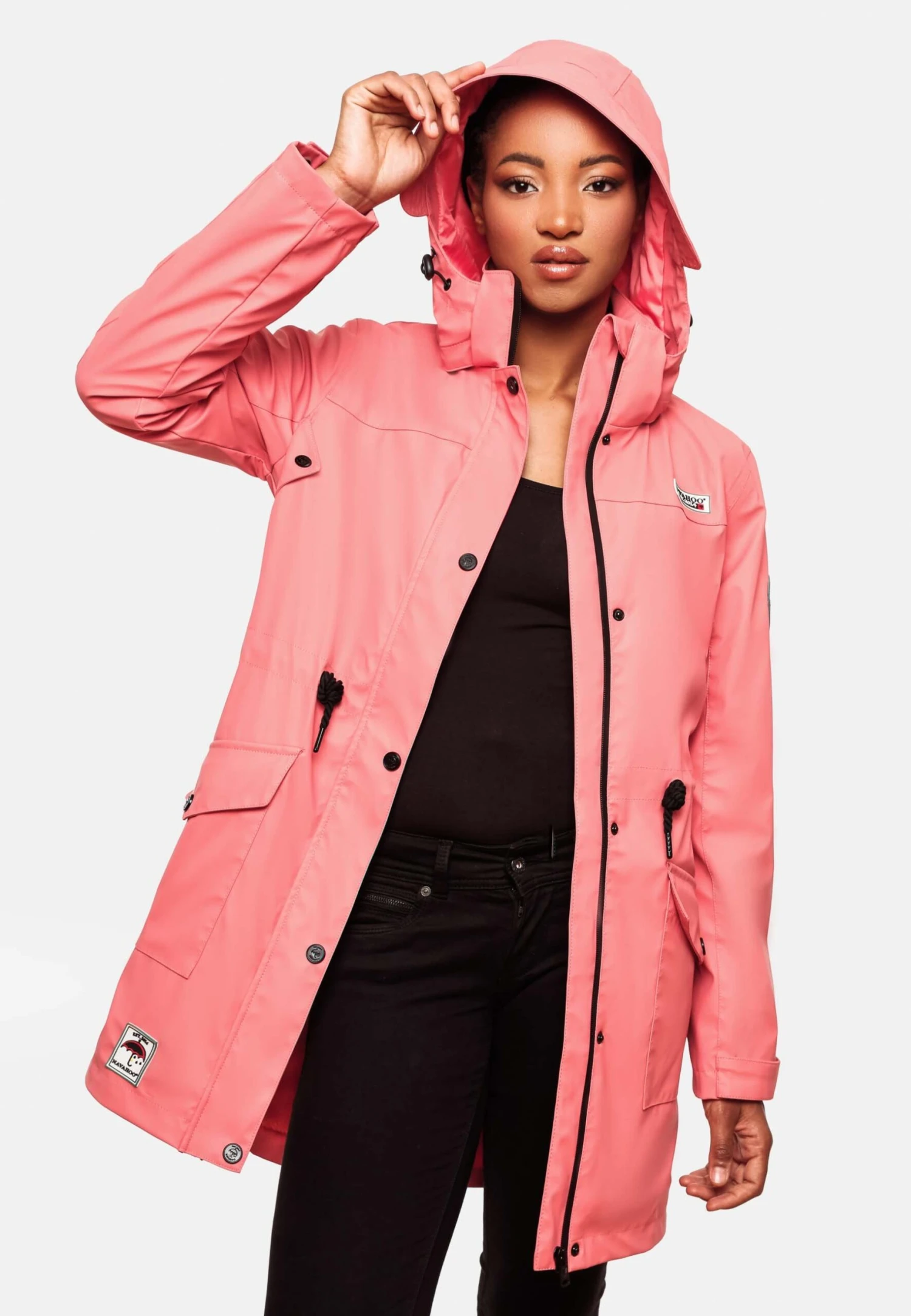 Navahoo Deike - Parka - Rose Coral 4 Navahoo Deike - Parka - Rose Coral - Imagen 3