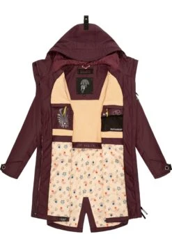 Navahoo Parka - Dark Red Melange -Ropa 34d54eec2bf94b3c849afea616a77537