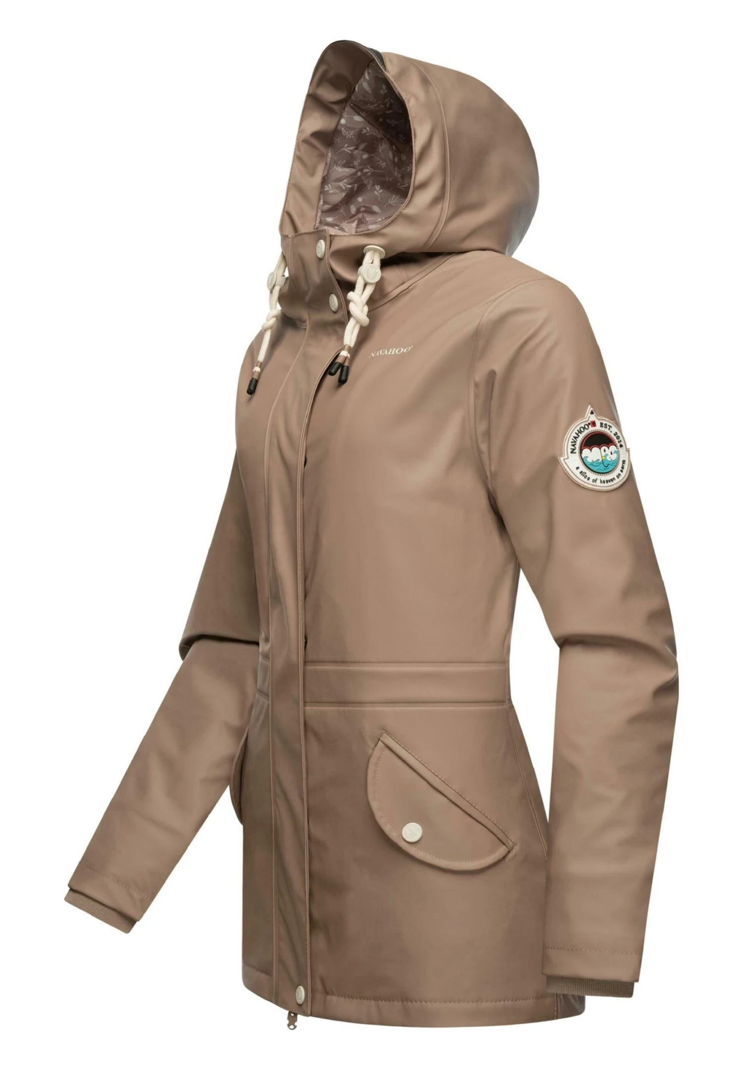 Navahoo Ocean Heart - Parka - Taupe 6 Navahoo Ocean Heart - Parka - Taupe - Imagen 4