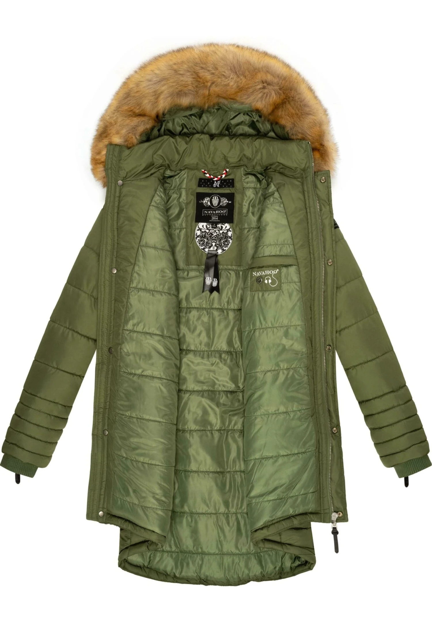 Navahoo Papaya - Abrigo De Invierno - Dusty Olive 5 Navahoo Papaya - Abrigo De Invierno - Dusty Olive - Imagen 3