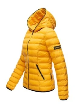 Navahoo Neevia - Chaqueta De Entretiempo - Dark Yellow -Ropa 3910daab0f4d414b8f91dc2f06855c54