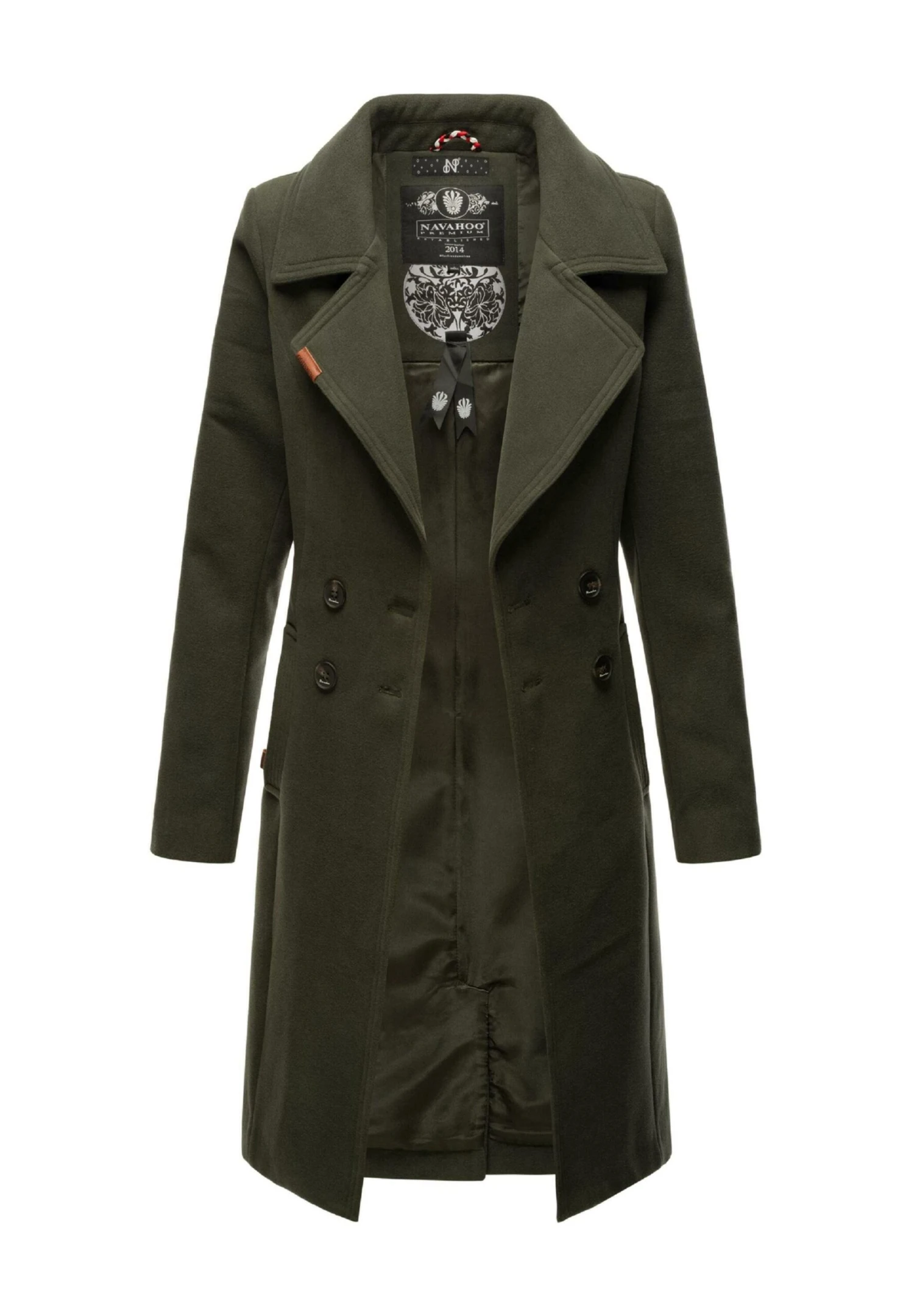 Navahoo Wooly - Abrigo Corto - Dark Green 6 Navahoo Wooly - Abrigo Corto - Dark Green - Imagen 4