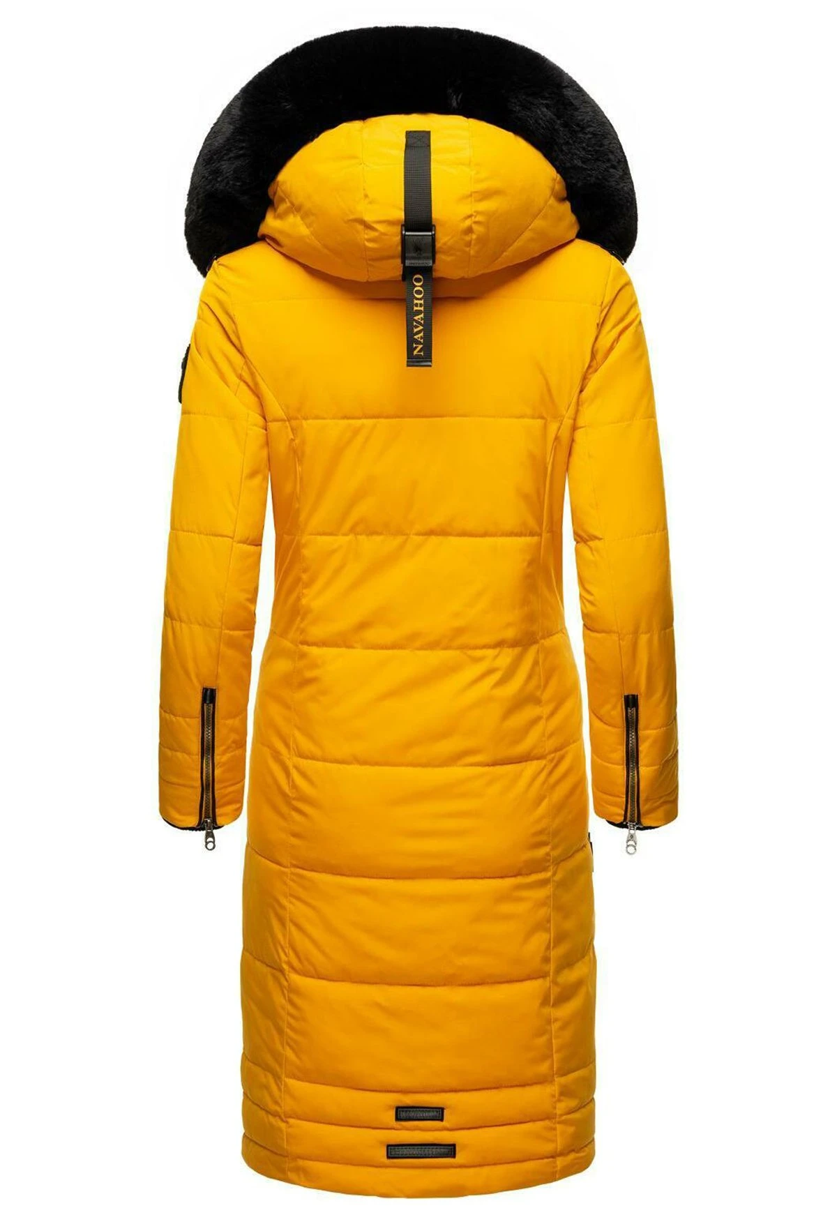 Navahoo Fahmiyaa - Abrigo De Invierno - Dark Yellow 4 Navahoo Fahmiyaa - Abrigo De Invierno - Dark Yellow - Imagen 2