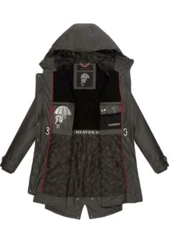 Navahoo Rainy Flower - Parka - Dark Grey 10 Navahoo Rainy Flower - Parka - Dark Grey -Ropa 484e3519519e4c36bfd7227da6413d70