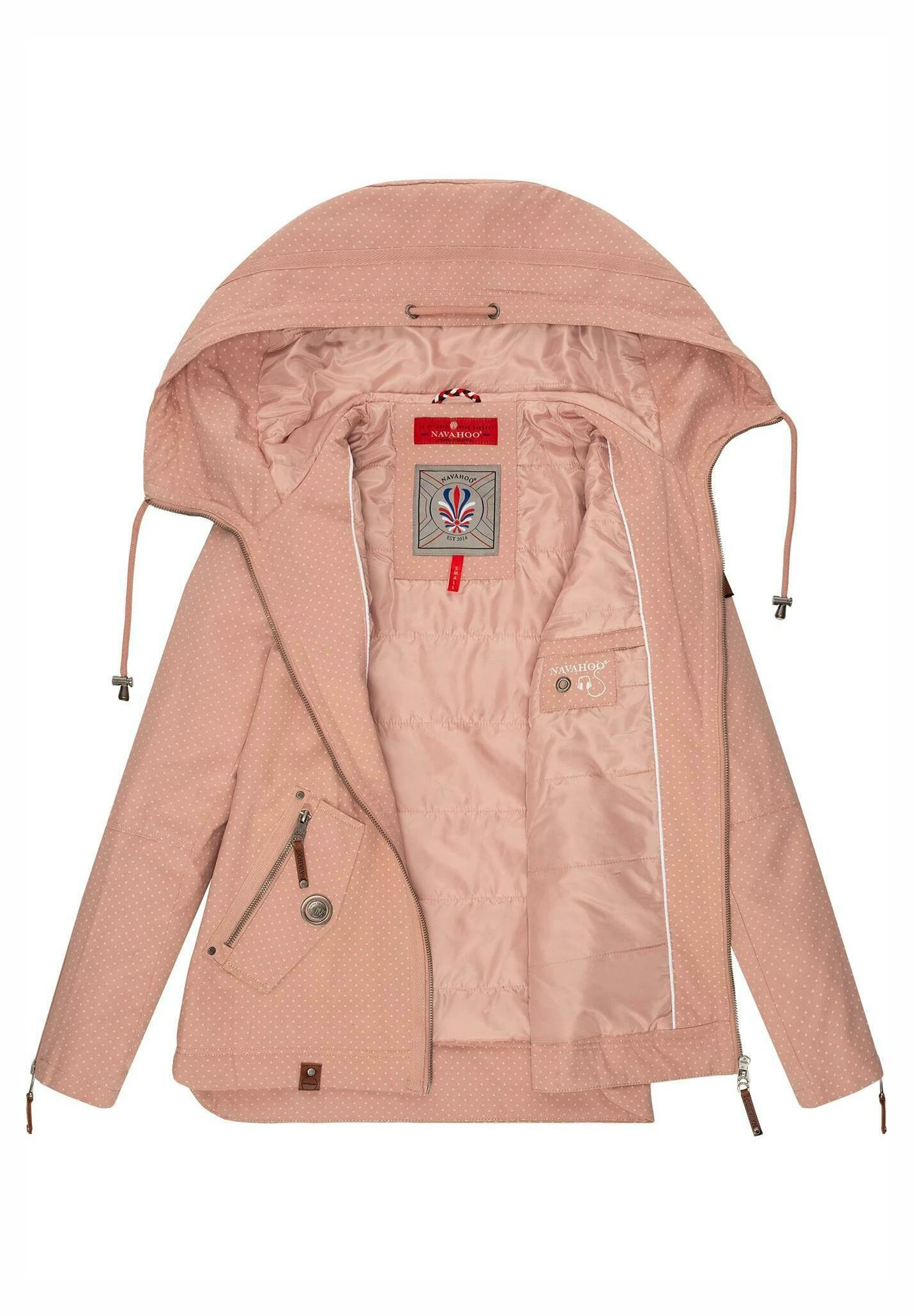 Navahoo Wekoo - Parka - Light Rose Dots 5 Navahoo Wekoo - Parka - Light Rose Dots - Imagen 3