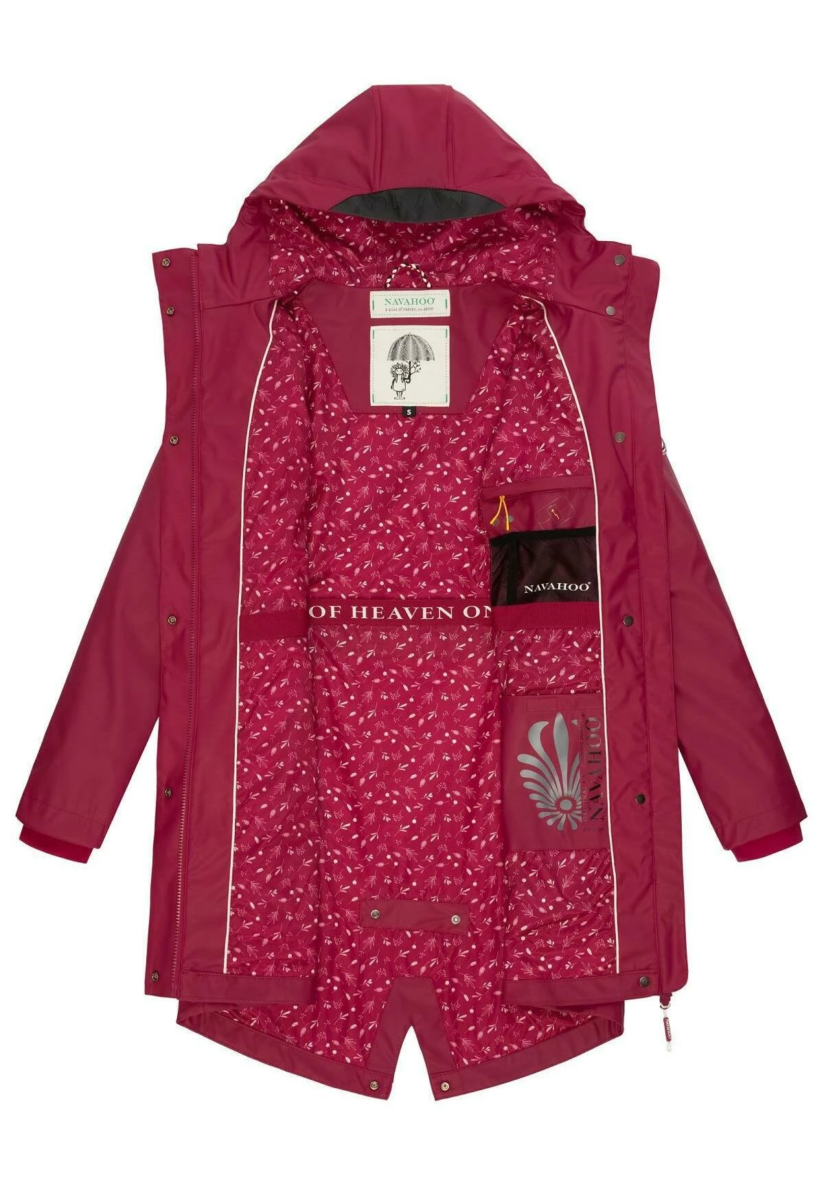 Navahoo Tropical Storm - Parka - Fuchsia 6 Navahoo Tropical Storm - Parka - Fuchsia - Imagen 4