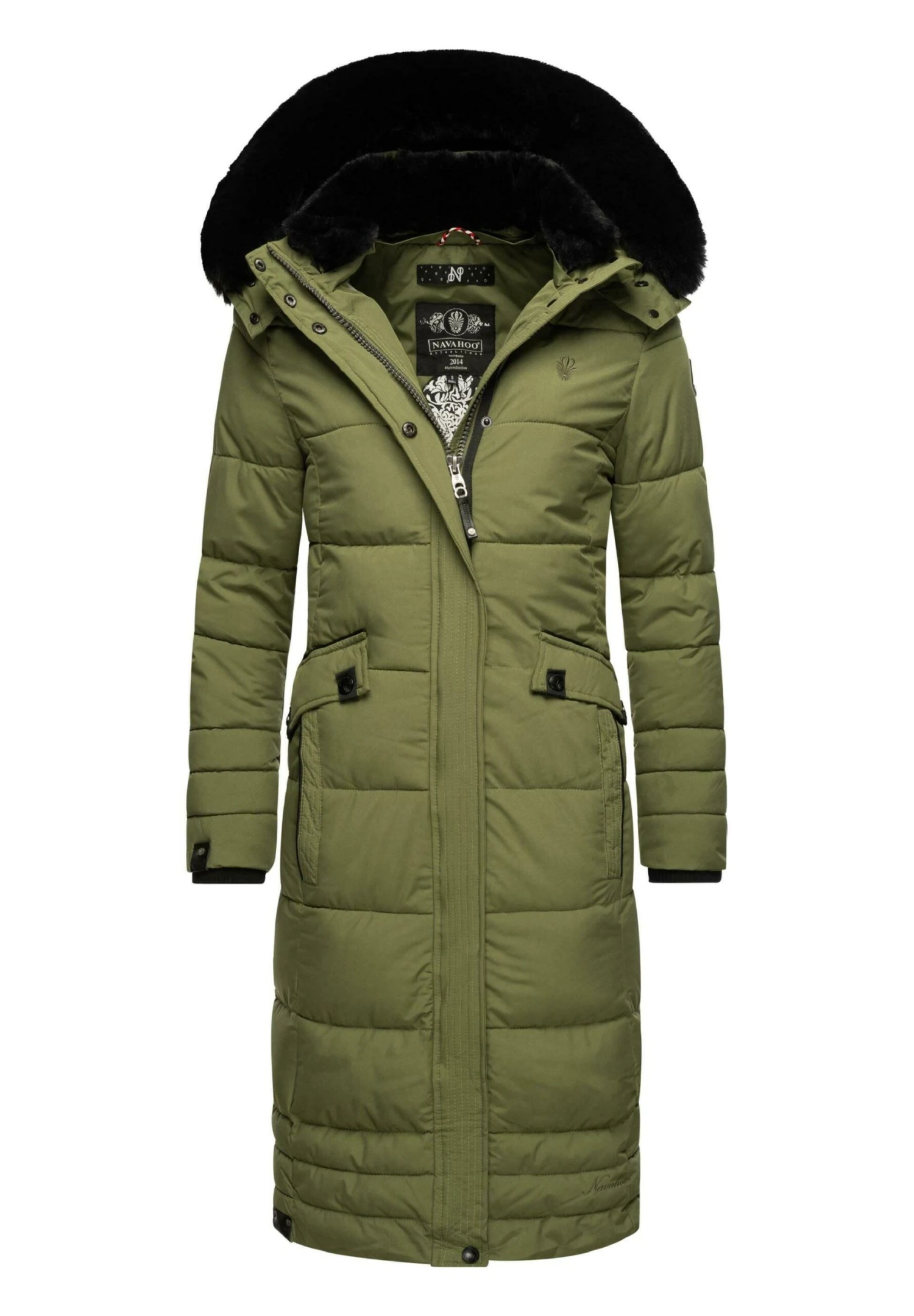 Navahoo Fahmiyaa - Abrigo De Invierno - Dusty Olive 7 Navahoo Fahmiyaa - Abrigo De Invierno - Dusty Olive - Imagen 5