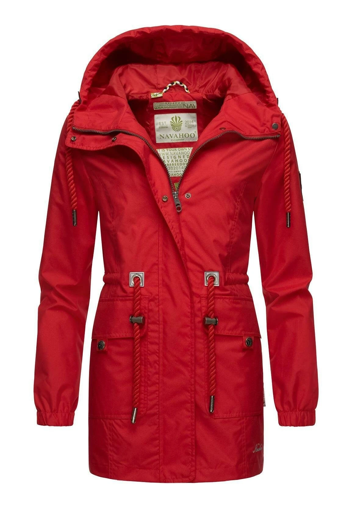 Navahoo Übergangs Neophee - Parka - Apple Red 3 Navahoo Übergangs Neophee - Parka - Apple Red