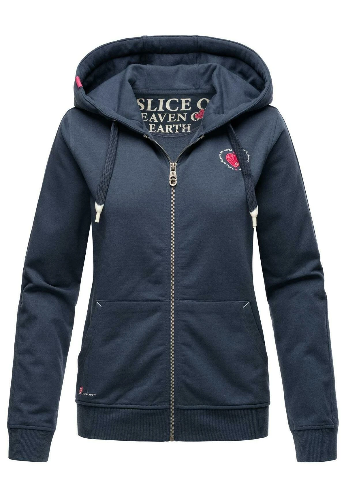 Navahoo Sudadera Con Cremallera - Dusty Blue 3 Navahoo Sudadera Con Cremallera - Dusty Blue