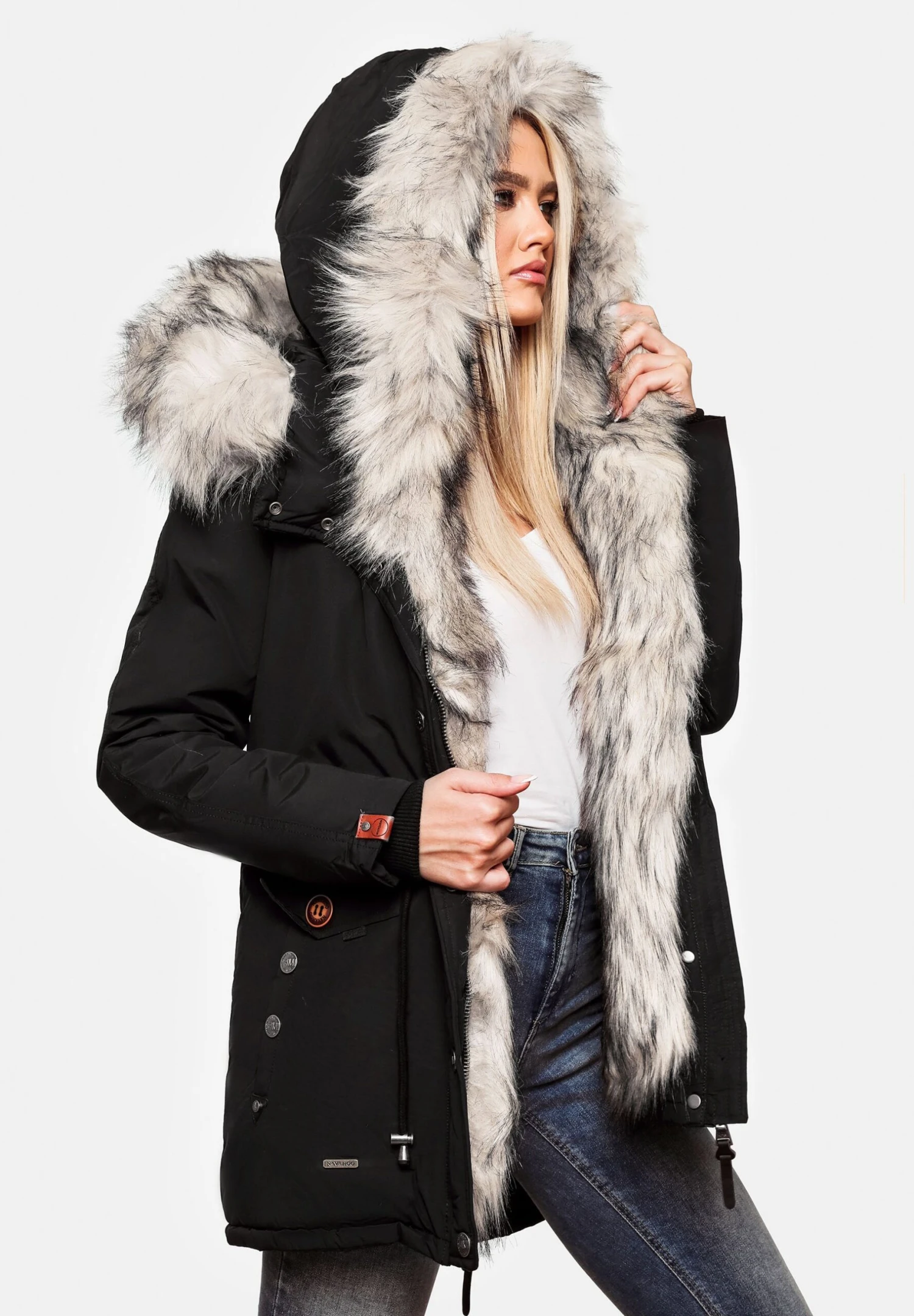 Navahoo Sweety - Abrigo De Invierno - Black 6 Navahoo Sweety - Abrigo De Invierno - Black - Imagen 4