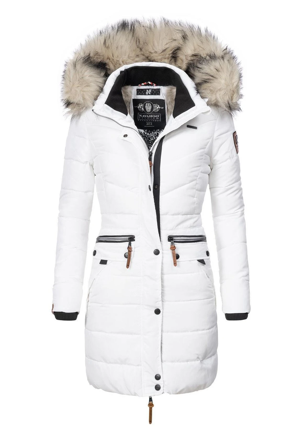 Navahoo Paula - Abrigo De Invierno - White 3 Navahoo Paula - Abrigo De Invierno - White