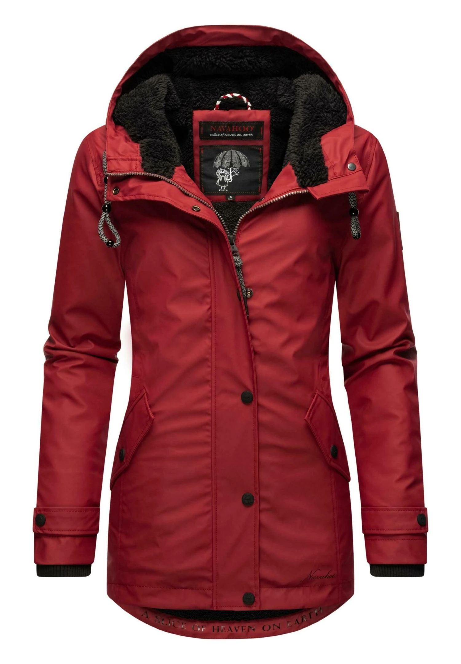 Navahoo Lindraa - Chaqueta De Invierno - Blood Red 6 Navahoo Lindraa - Chaqueta De Invierno - Blood Red - Imagen 4