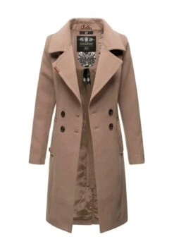 Navahoo Wooly - Abrigo Corto - Taupe -Ropa 55d2a1c81a5a44d1b19fccdbe737b7b8