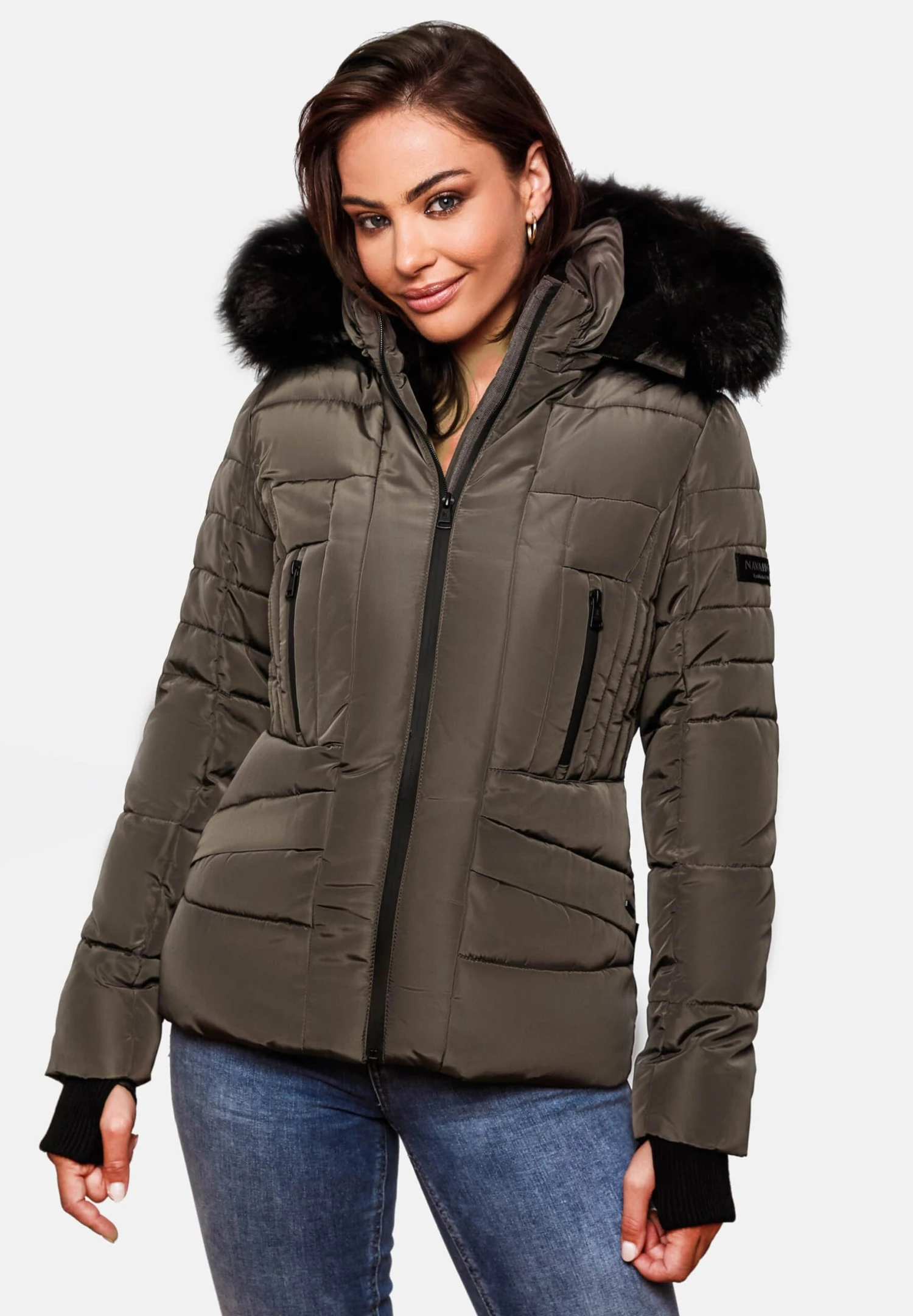 Navahoo Adele - Chaqueta De Invierno - Dark Grey 3 Navahoo Adele - Chaqueta De Invierno - Dark Grey