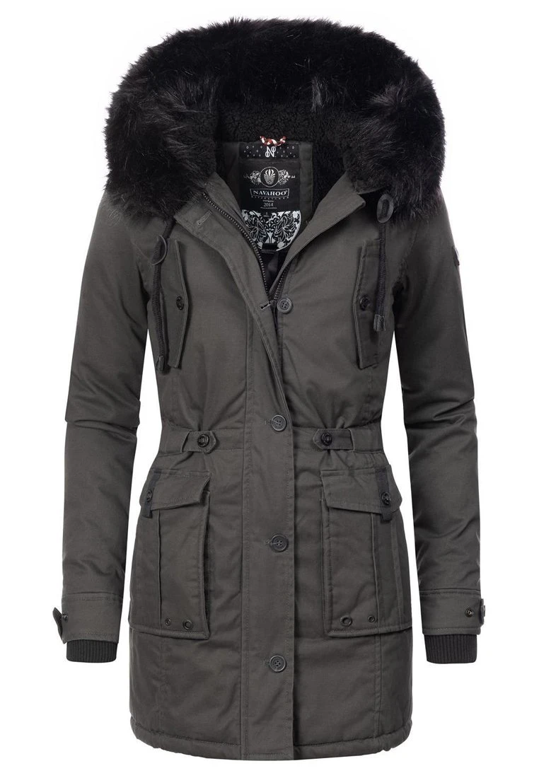 Navahoo Luluna - Abrigo De Invierno - Grey 3 Navahoo Luluna - Abrigo De Invierno - Grey