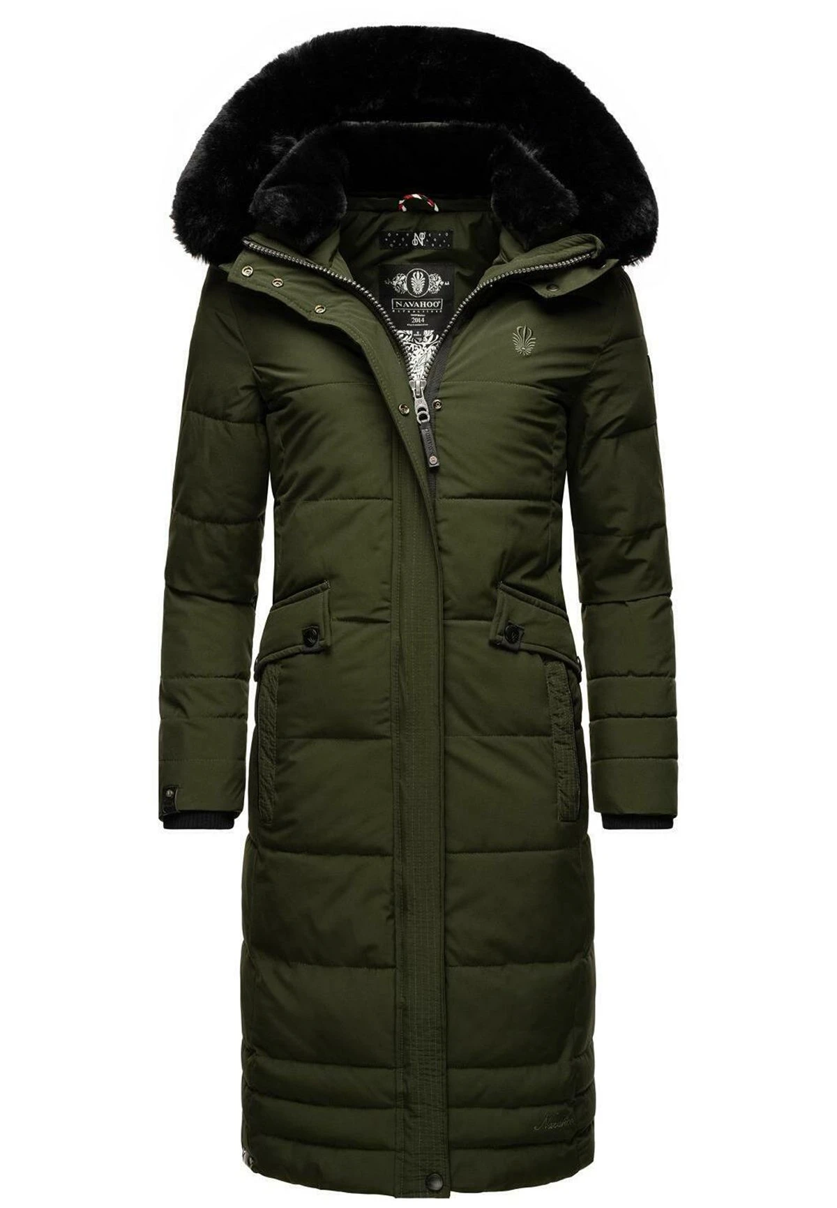 Navahoo Fahmiyaa - Abrigo De Invierno - Olive 3 Navahoo Fahmiyaa - Abrigo De Invierno - Olive