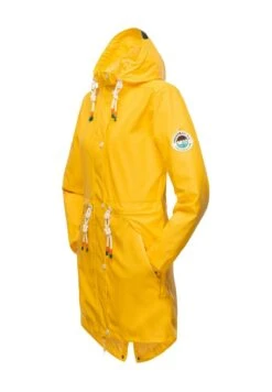Navahoo Tropical Storm Oo - Parka - Dark Yellow -Ropa 663137e496fc49ed84d81886a6a75986