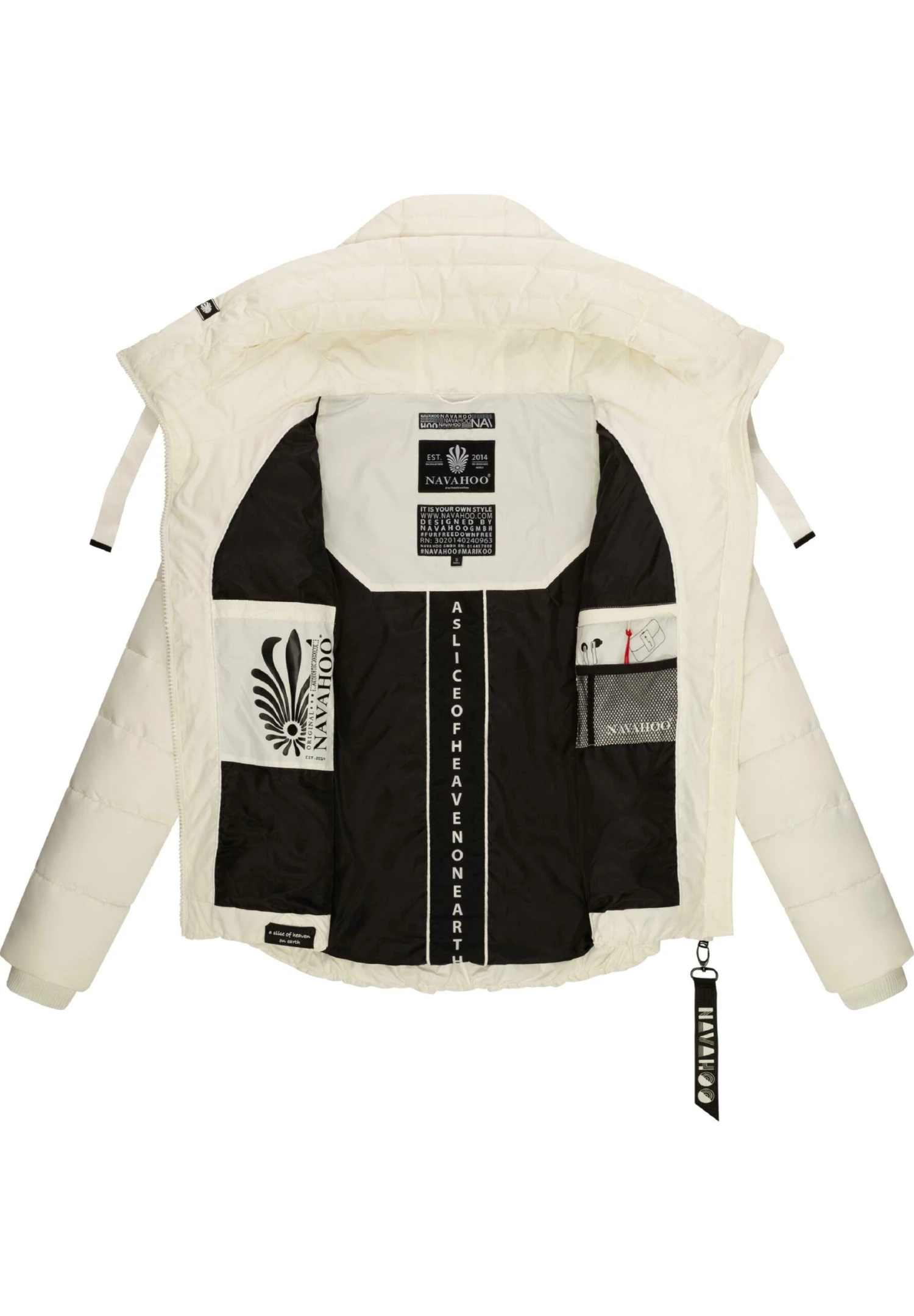 Navahoo Amayaa - Chaqueta De Invierno - Off White 6 Navahoo Amayaa - Chaqueta De Invierno - Off White - Imagen 4