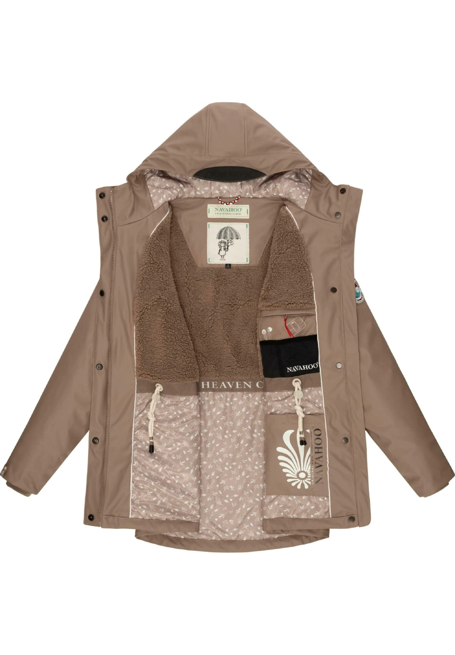 Navahoo Ocean Heart - Parka - Taupe 5 Navahoo Ocean Heart - Parka - Taupe - Imagen 3