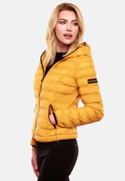 Navahoo Neevia - Chaqueta De Entretiempo - Dark Yellow -Ropa 6f47f9b837614717903cc8ff3e441440