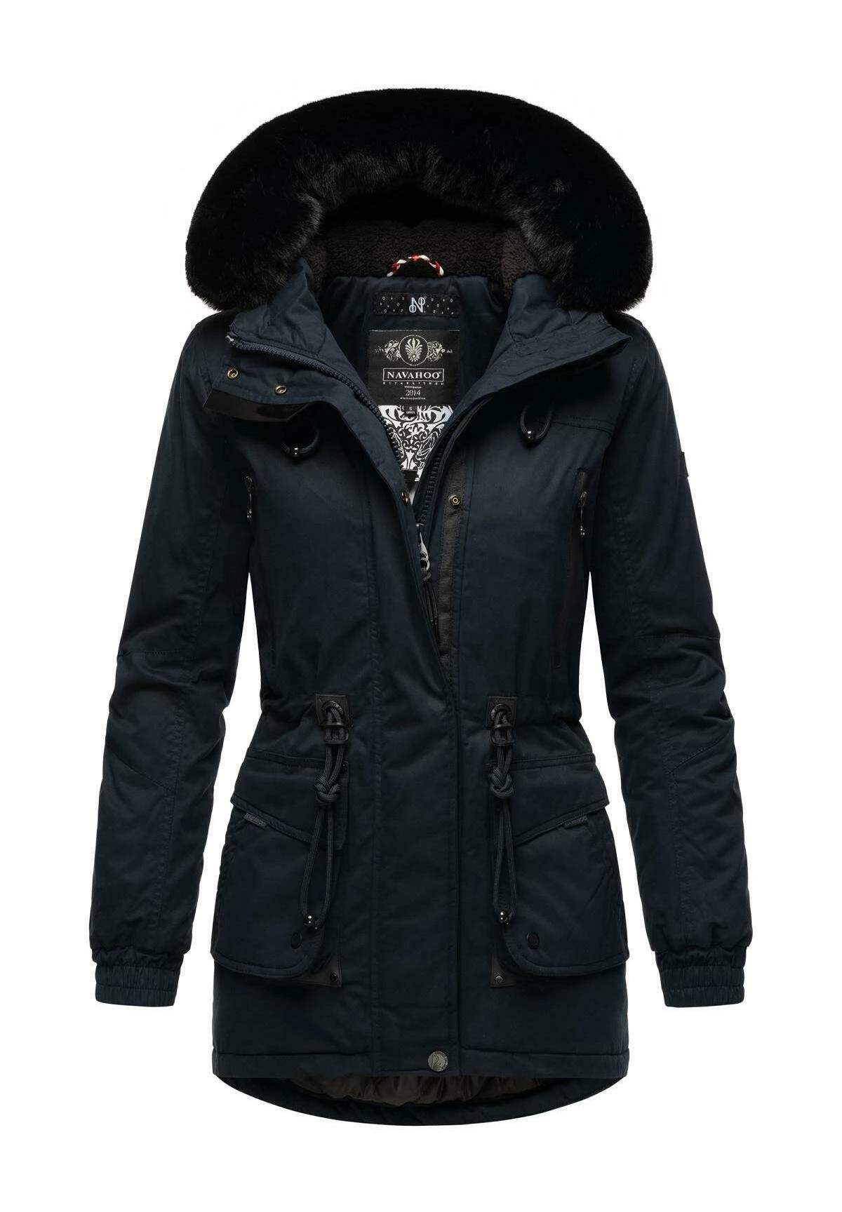 Navahoo Olessaa - Abrigo De Invierno - Dark Blue 5 Navahoo Olessaa - Abrigo De Invierno - Dark Blue - Imagen 3