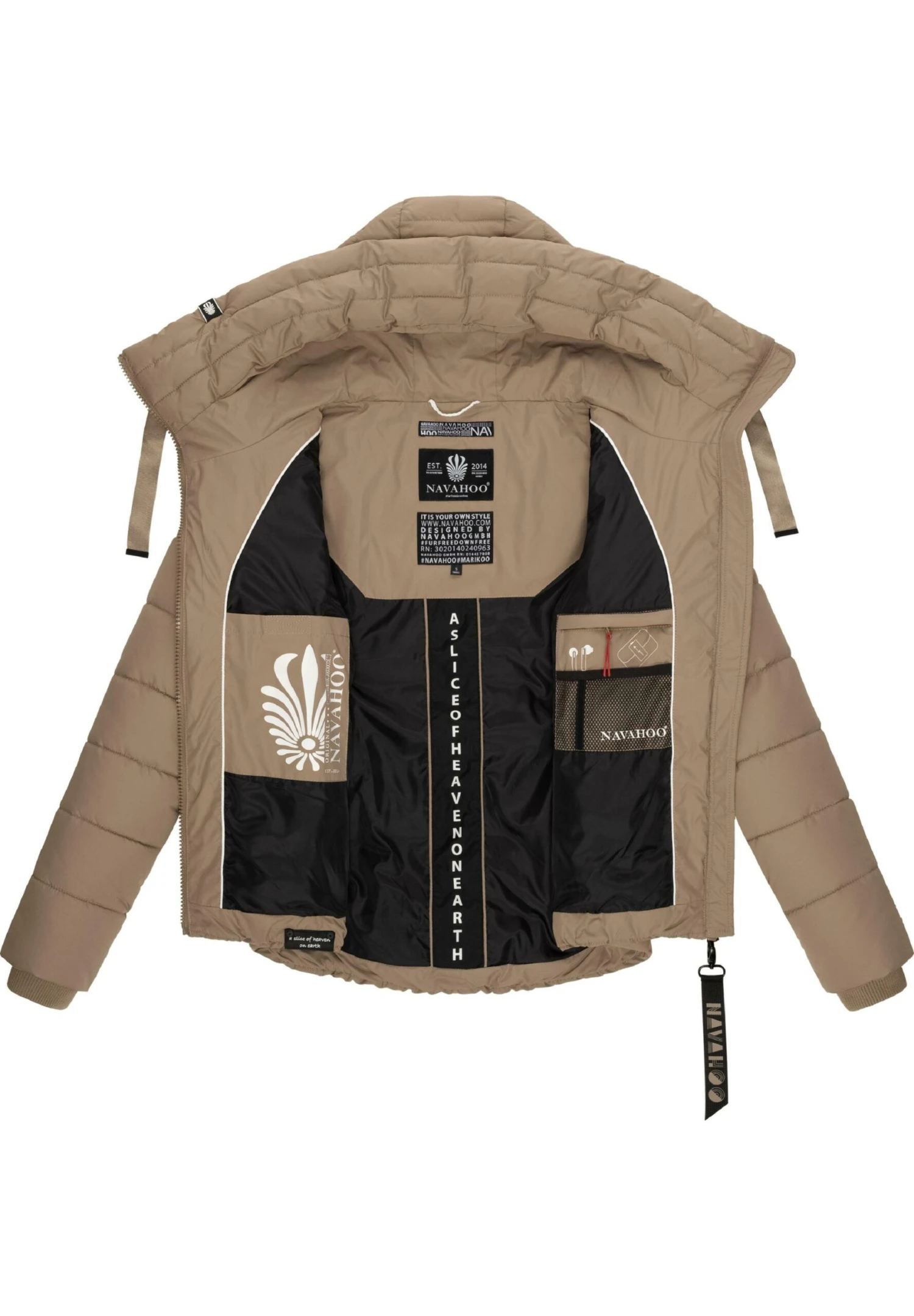 Navahoo Amayaa - Chaqueta De Invierno - Taupe 6 Navahoo Amayaa - Chaqueta De Invierno - Taupe - Imagen 4