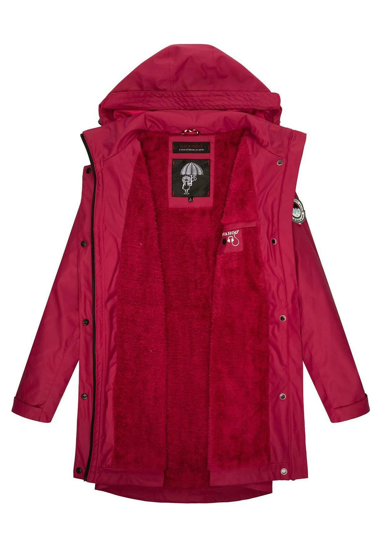 Navahoo Deike - Parka - Fuchsia 8 Navahoo Deike - Parka - Fuchsia - Imagen 6