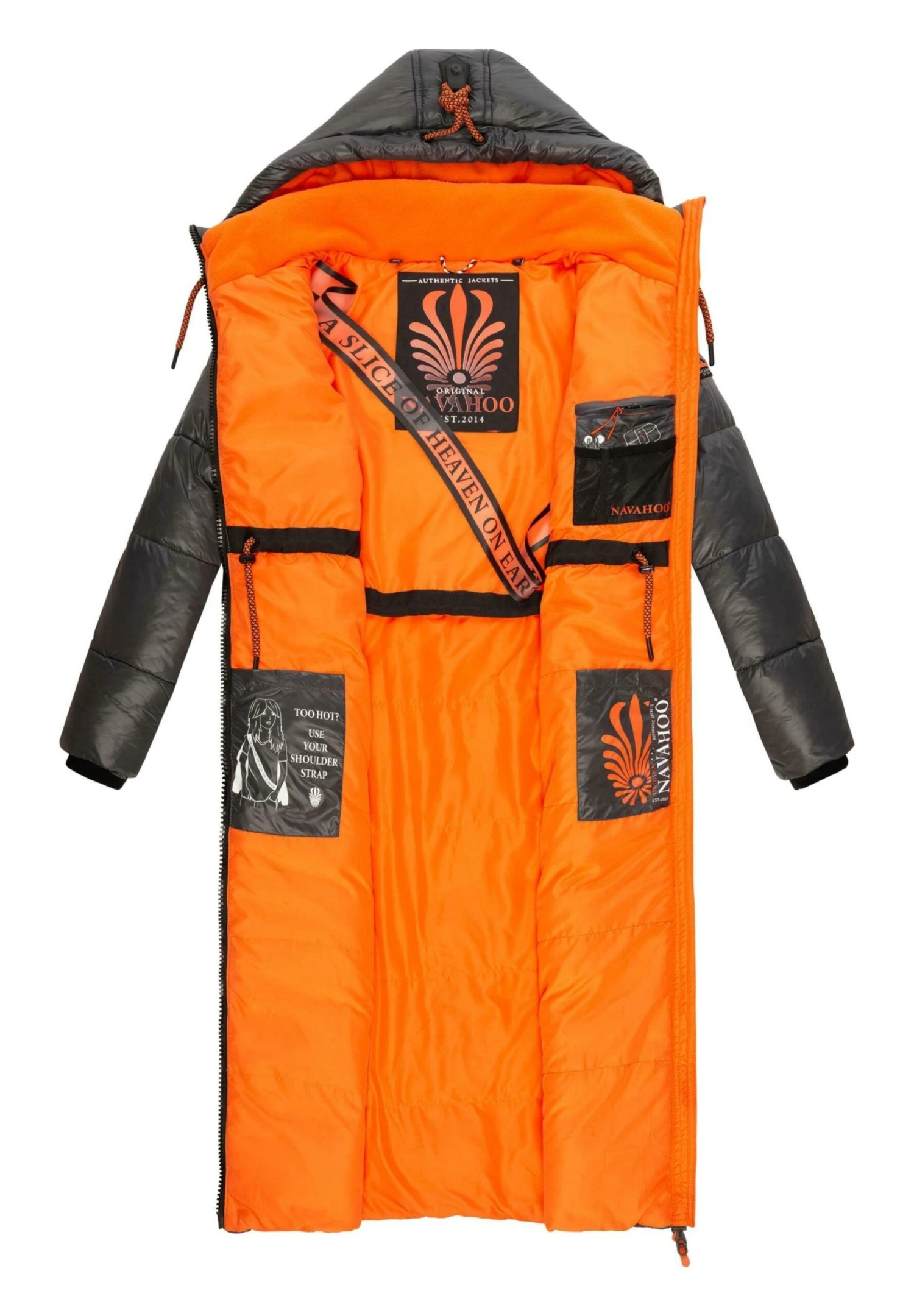 Navahoo Schmuseengel - Abrigo De Invierno - Dark Grey 5 Navahoo Schmuseengel - Abrigo De Invierno - Dark Grey - Imagen 3