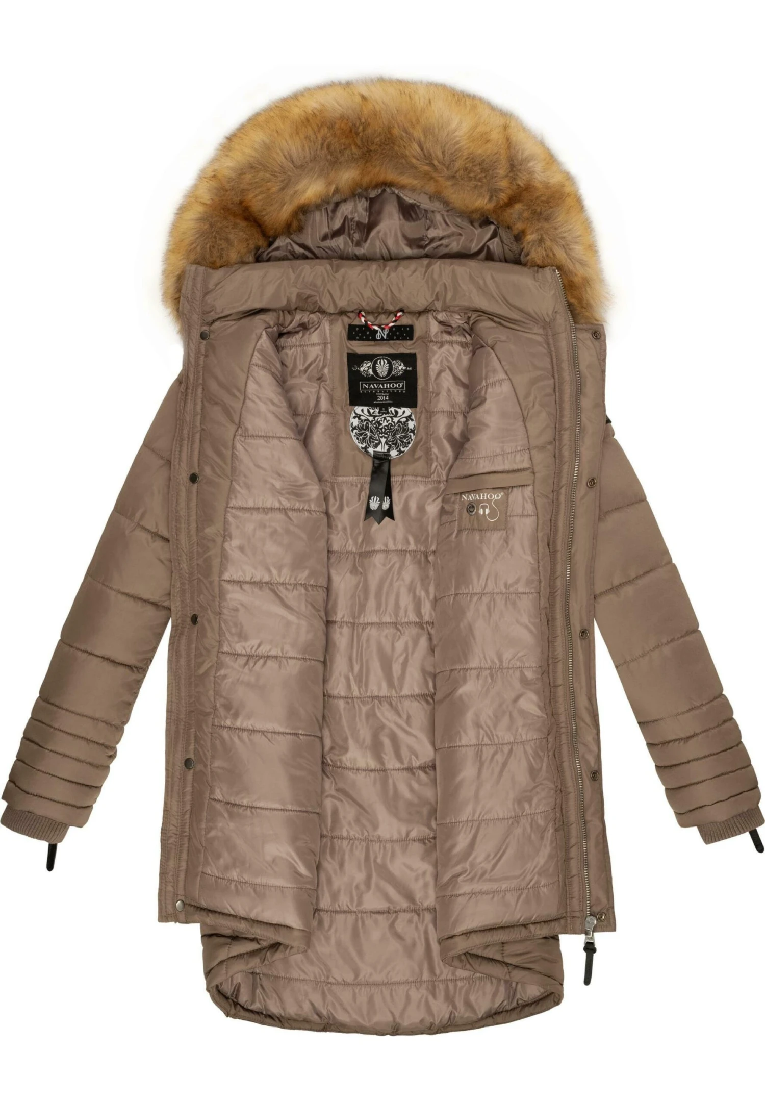 Navahoo Papaya - Abrigo De Invierno - Taupe 5 Navahoo Papaya - Abrigo De Invierno - Taupe - Imagen 3