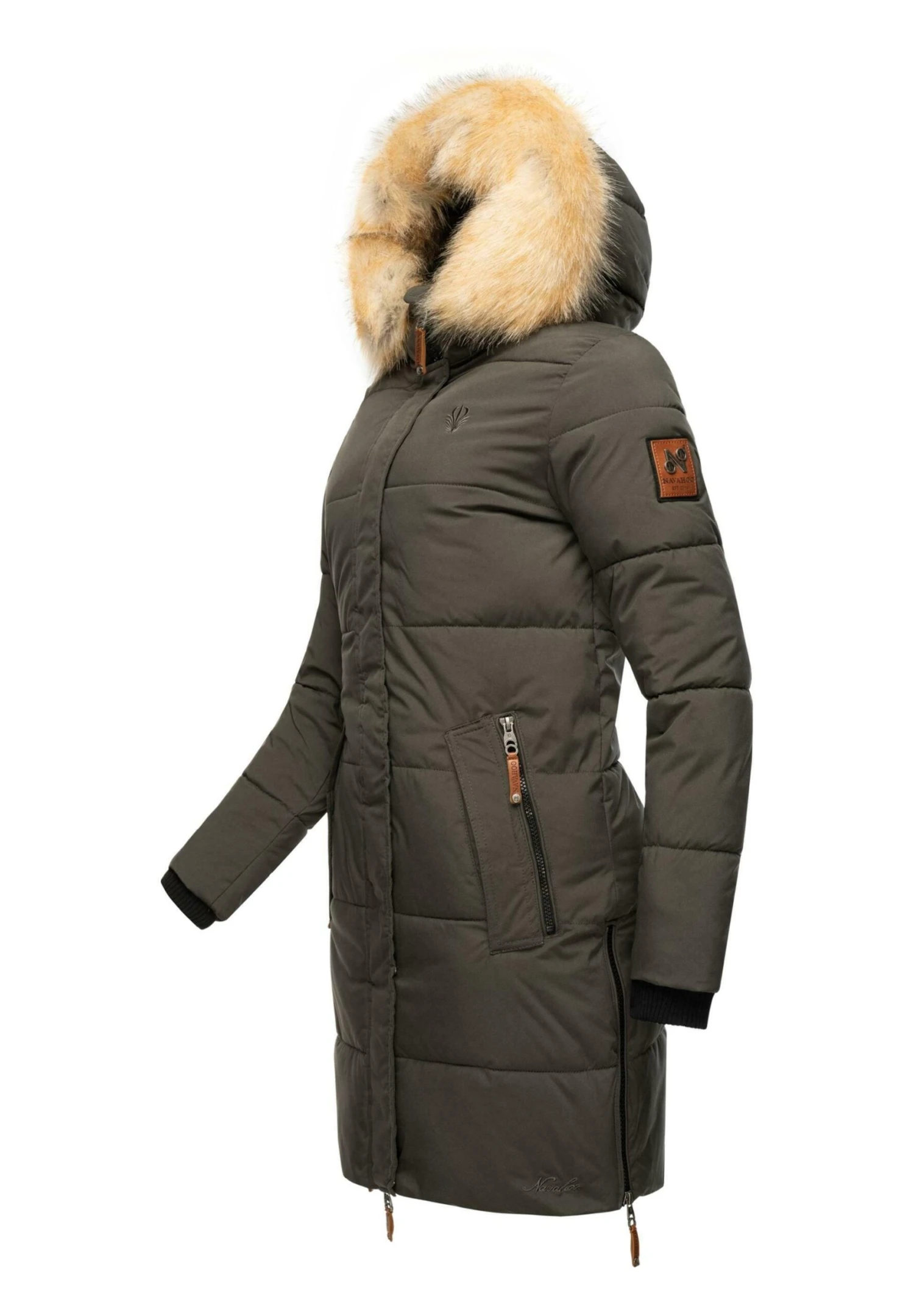 Navahoo Halina - Abrigo De Invierno - Dark Grey 6 Navahoo Halina - Abrigo De Invierno - Dark Grey - Imagen 4