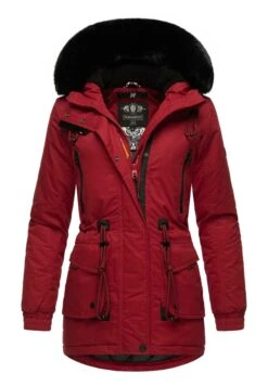 Navahoo Olessaa - Abrigo De Invierno - Blood Red -Ropa 7faff27326a045f8818a7b3e71eae640